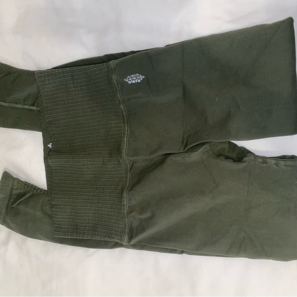 Free People Movement High Rise 7/8 Length Good Karma Leggings